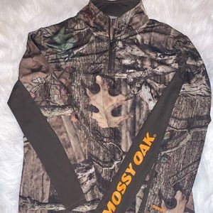 Mossy Oak Camo Pull Over Youth 14/16